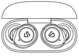 SOUNDPEATS T2 Hybrid Active Noise Cancelling Wireless Earbuds-Charging the headset