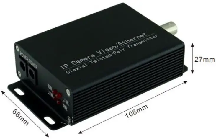 BURG WACHTER BWNetOCoax 01 Network Over Coax Solution - Figure 1