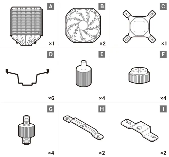 DEEPCOOL Assassin III Heatpipe Cooler - intel 1