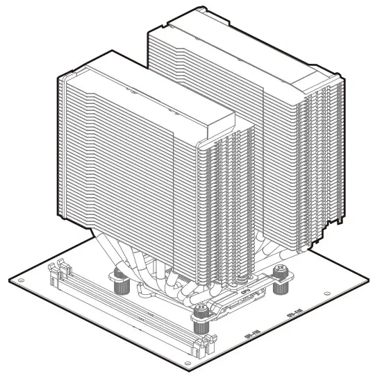 DEEPCOOL Assassin III Heatpipe Cooler - intel 10