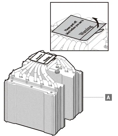 DEEPCOOL Assassin III Heatpipe Cooler - intel 16