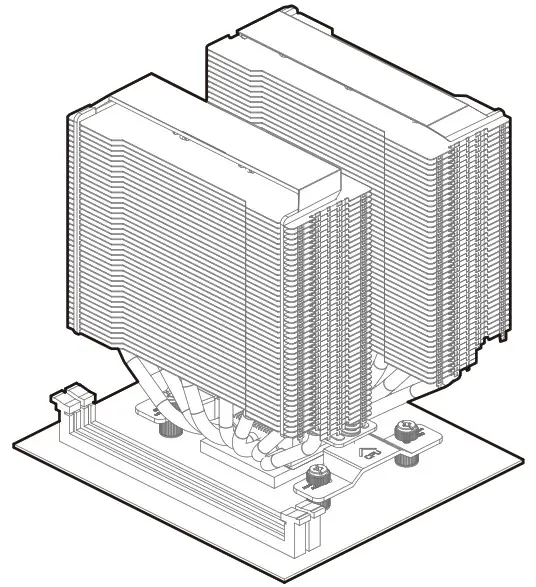 DEEPCOOL Assassin III Heatpipe Cooler - intel 19