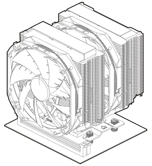 DEEPCOOL Assassin III Heatpipe Cooler - intel 21