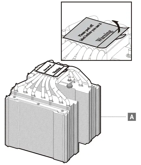 DEEPCOOL Assassin III Heatpipe Cooler - intel 25