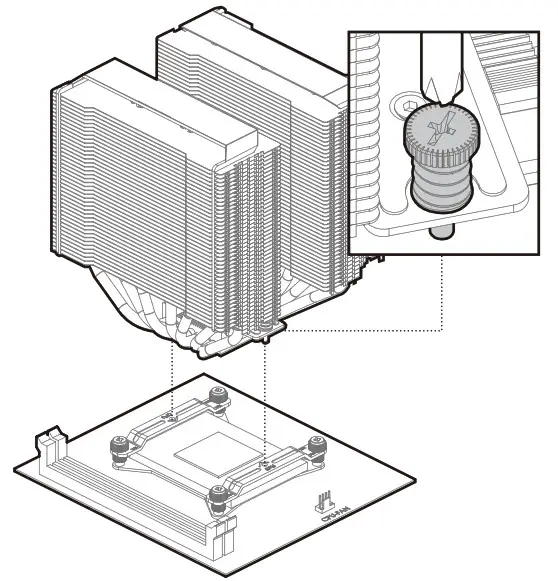 DEEPCOOL Assassin III Heatpipe Cooler - intel 27
