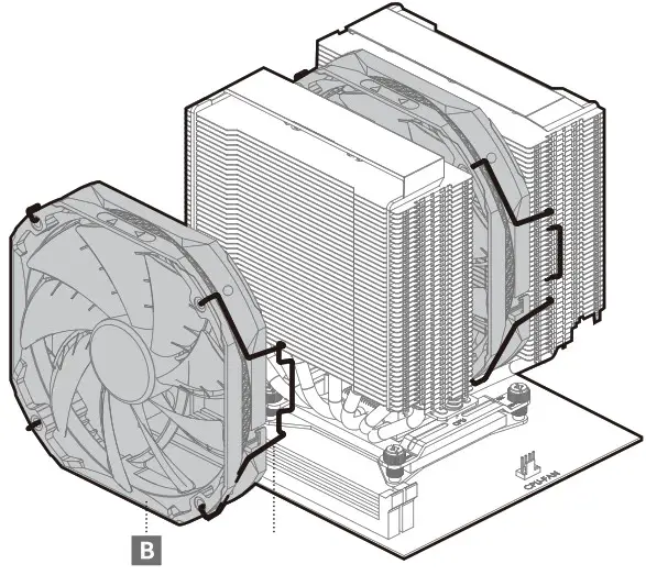 DEEPCOOL Assassin III Heatpipe Cooler - intel 29