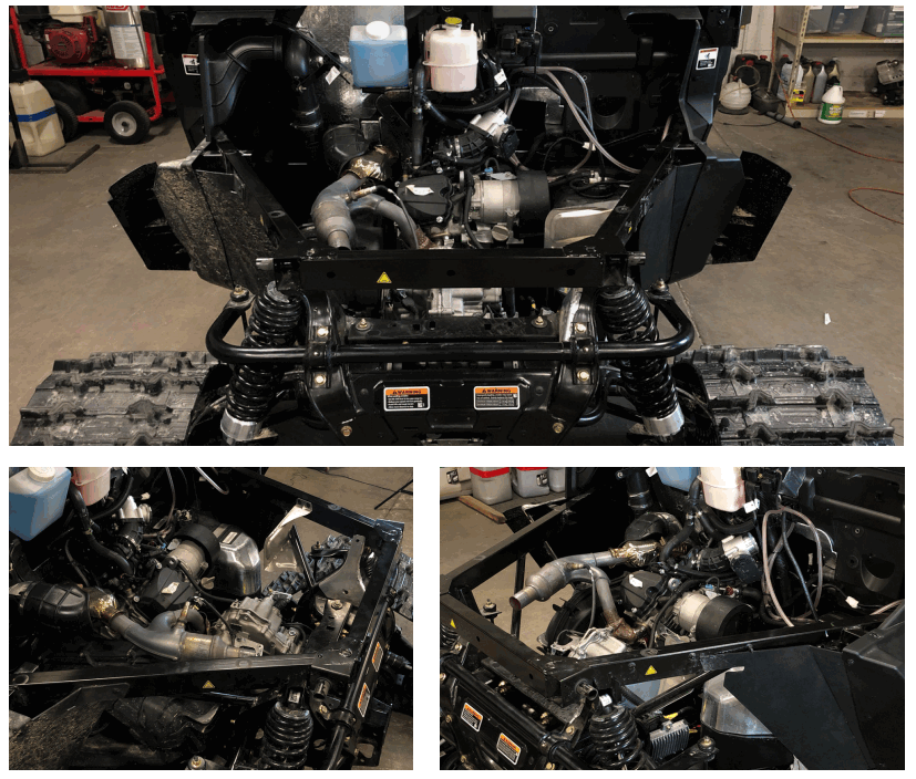 FORCE TURBOS CAN-AM Defender Turbo System - DISASSEMBLED VEHICLE