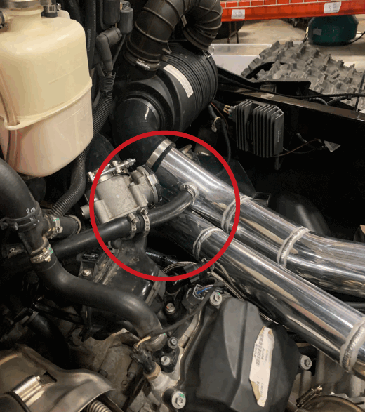 FORCE TURBOS CAN-AM Defender Turbo System - case breather