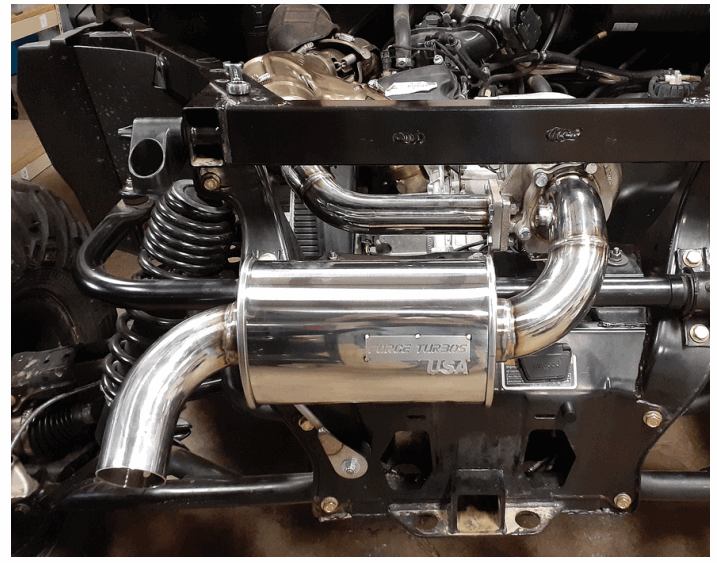 FORCE TURBOS CAN-AM Defender Turbo System - everything down