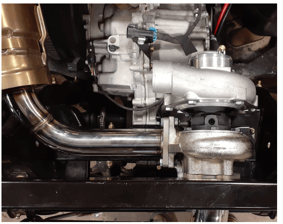 FORCE TURBOS CAN-AM Defender Turbo System - exhaust pipe