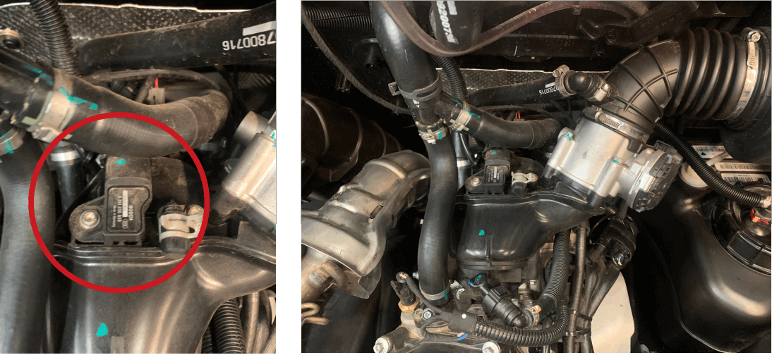 FORCE TURBOS CAN-AM Defender Turbo System - map sensor