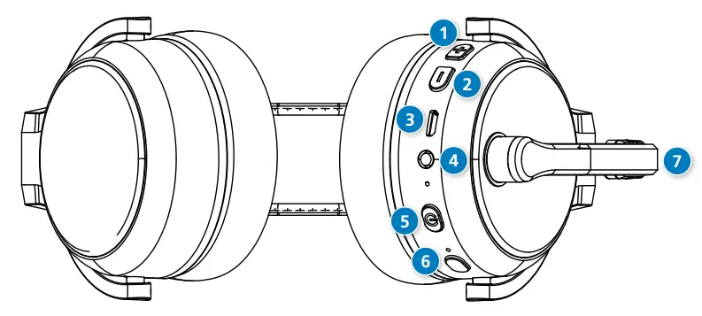 RAND McNALLY ClearDryve 50 Wireless Bluetooth Headphones - FIG 2