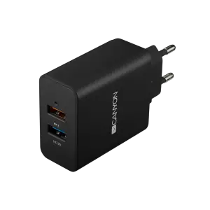 CANYON CNE-CHA07 Quick Charge 3.0 Wall Charger
