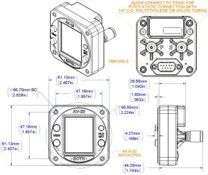 uAvionix AV-20 AV 20-S - Mechanical Drawing