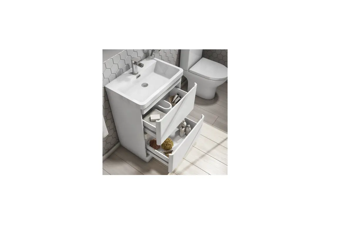 Portland 600mm Freestanding Vanity Unit Fitting Installation Guide