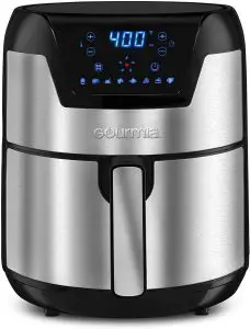 Gourmia GAF518 5 Quart Stainless Steel Digital Air Fryer