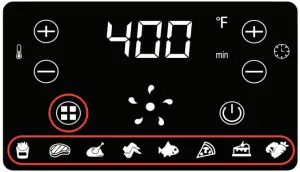 DISPLAY AND CONTROL PANEL