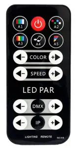 ColorKey CKU-1080 Party Light FX Compact LED Wash Light - Remote Control