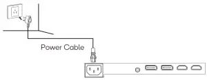 Power Cable connection
