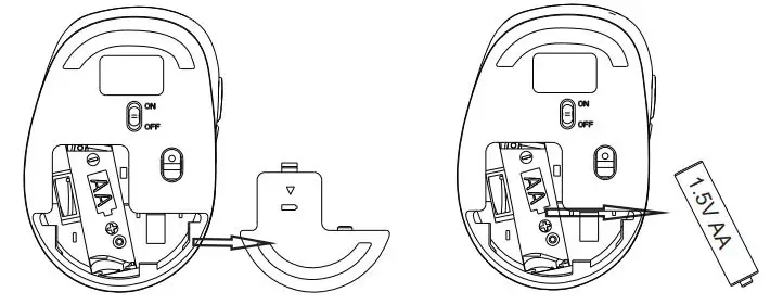 J BURROWS Wireless Mouse JBBM695S fig1