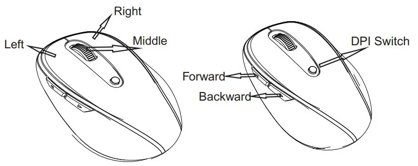 J BURROWS Wireless Mouse JBBM695S fig2
