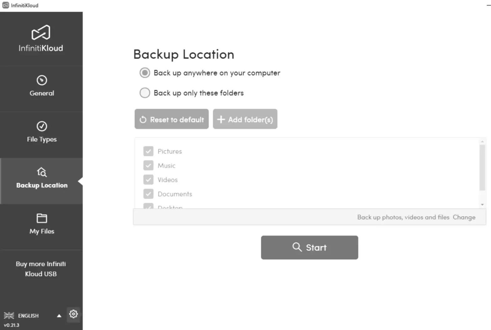 InfinitiKloud 30342 Gen 3 Wireless SD Backup Storage Solution- Backup