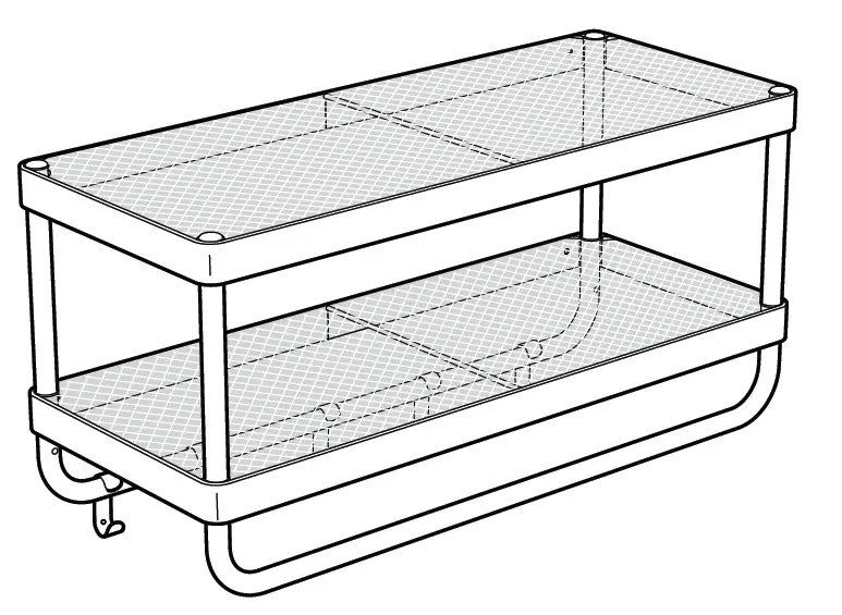IKEA MACKAPAR 70334750 78cm Hat and Coat Rack