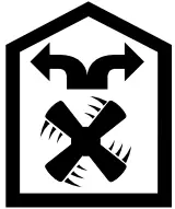 BOSCH DWK 6AJ 0 Extractor Hood - Air recirculation mode