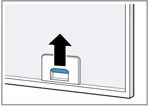 BOSCH DWK 6AJ 0 Extractor Hood- grease filter 2