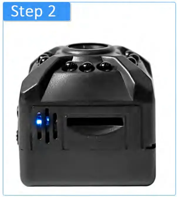 Teknistore X5 Compact HD Lens Infrared Night Vision Sport Camera Multiple Resolution Video - Step 2