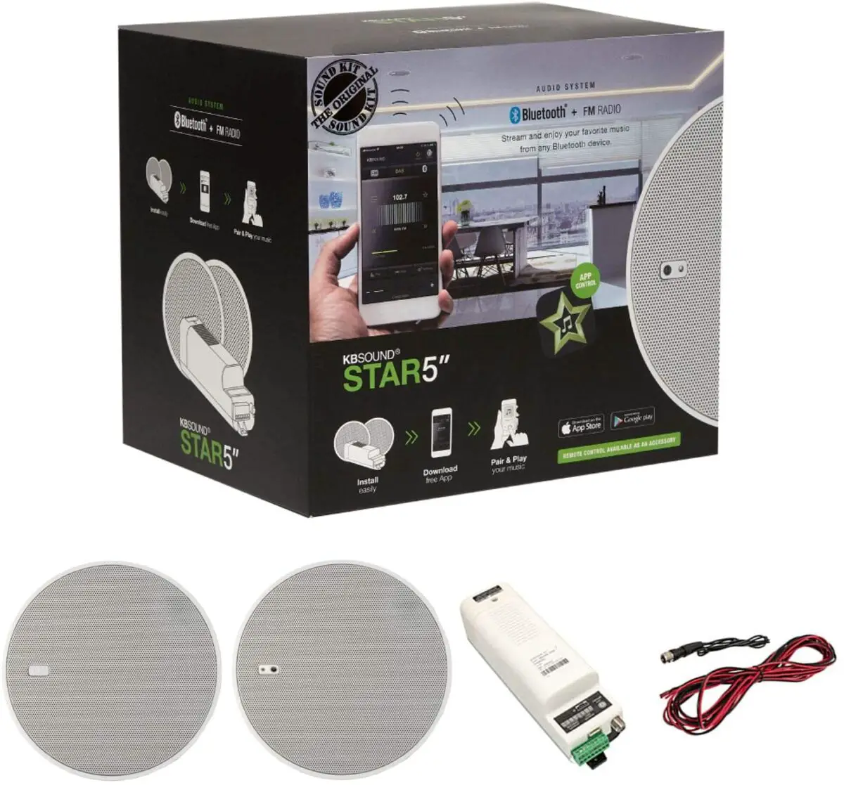 Kbsound Star Bluetooth Ceiling Speaker User Manual Kbsound Star Bluetooth Ceiling Speaker User Manual