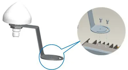 Japan Radio JRL 113BT48 Outdoor LTE TDD Base Station- GPS Antenna