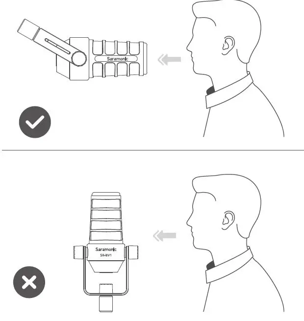 Saramonic SR-BV1 Dynamic Broadcasting Microphone fig-3