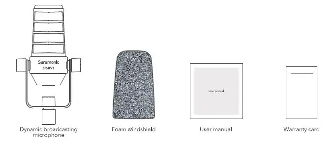 Saramonic SR-BV1 Dynamic Broadcasting Microphone fig-5