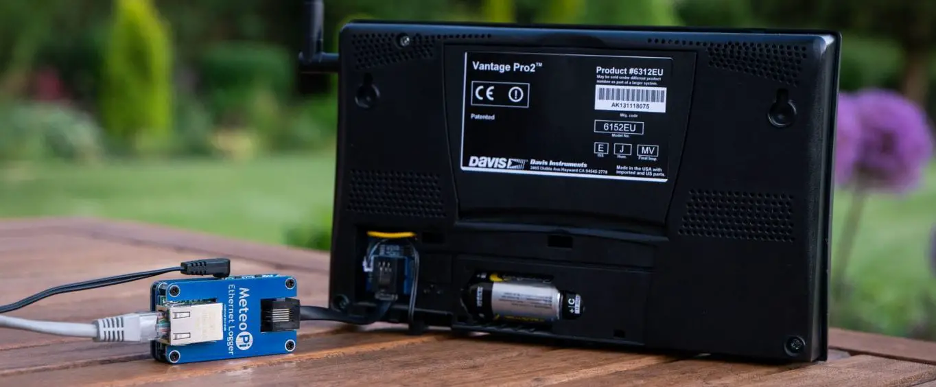 Scaled Instruments Meteo-pi Ethernet Logger For Davis Pro2 And Vue User Guide