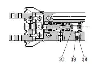 SMC MHZ2-6 Parallel Type Air Gripper-20