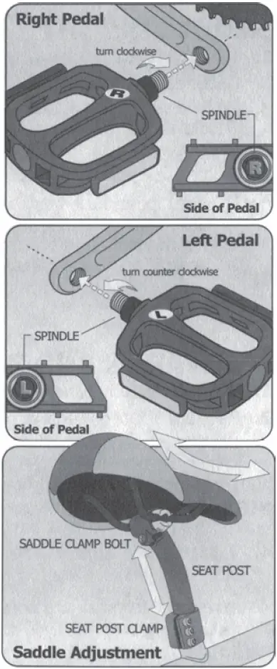 Install Pedals