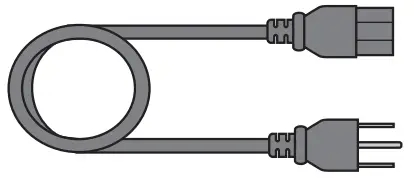 PreSonus Eris Series E44 High Definition MTM Studio Monitors - cable