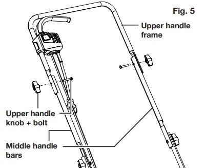 SUNJOE AJ798E RM Electric Lawn Scarifier Dethatcher - Fig. 5