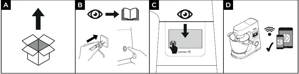 KENWOOD KCL95 Cooking Chef XL Mixers Fig2