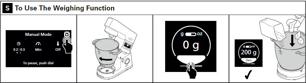 KENWOOD KCL95 Cooking Chef XL Mixers Fig5