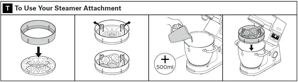 KENWOOD KCL95 Cooking Chef XL Mixers Fig6