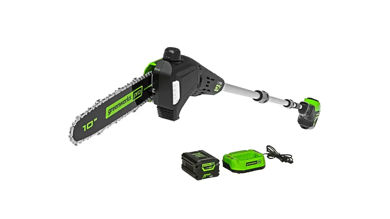 Greenworks Ps60l01 60v Cordless Brushless 10 Inch Pole Saw User Manual