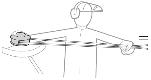 INSTALL THE CUTTING LINE