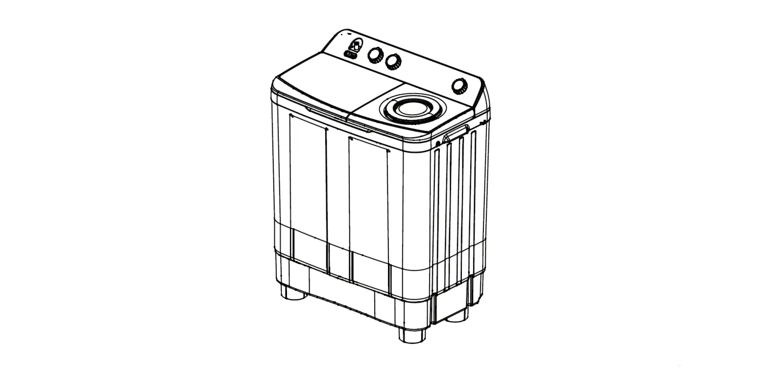 Candy Rtt 261wsu-19 Twin-tub Washing Machine User Manual