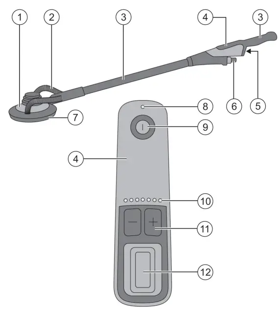 HILTI DWS 225 Long Neck Sander - overview