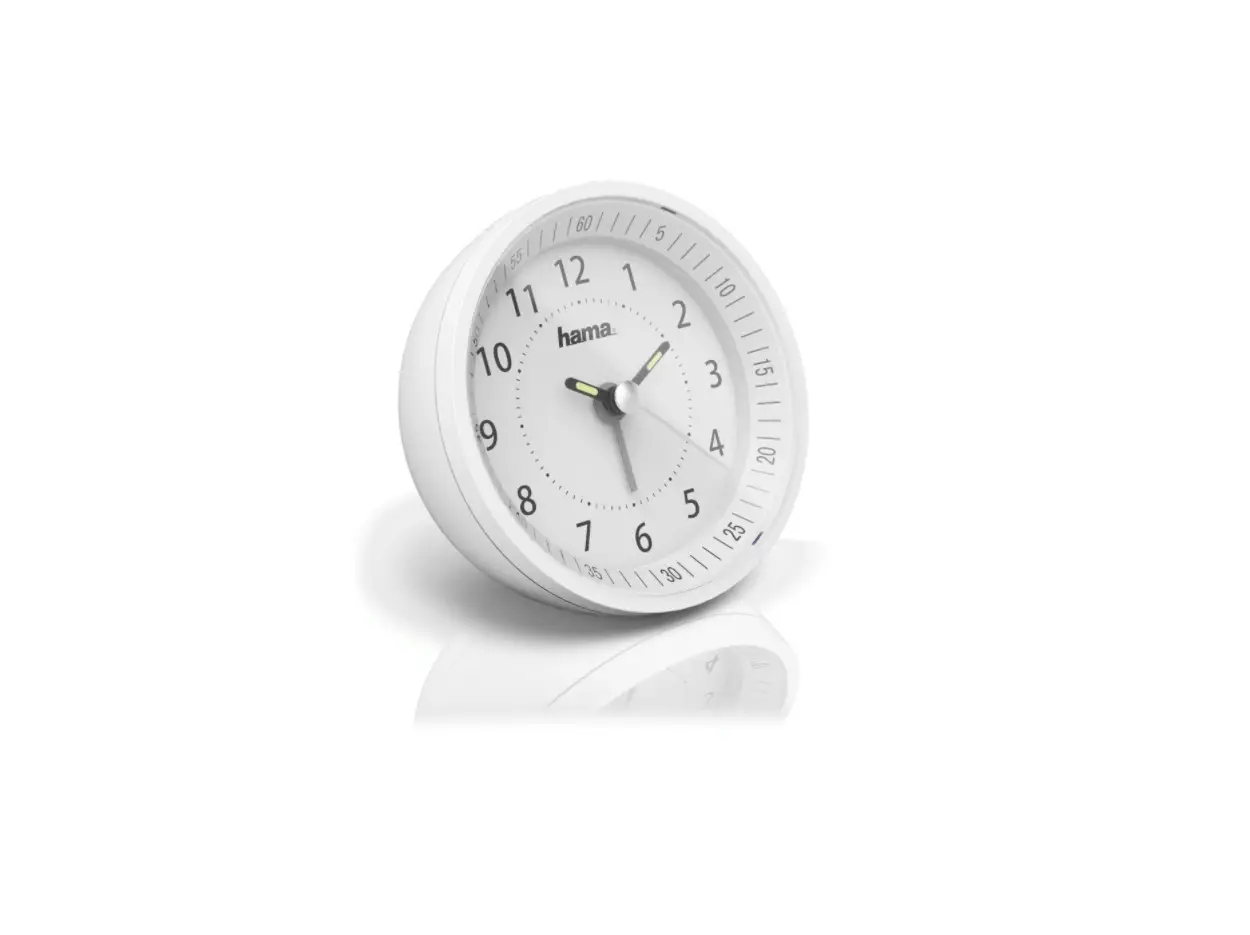 Hama 00186413 Roundly Radio Alarm Clock Instruction Manual