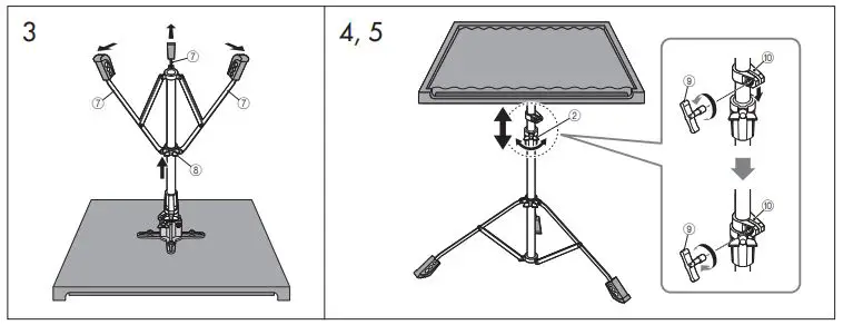 YAMAHA-YMS100-Mallet-Stand-Owner's-fig-2