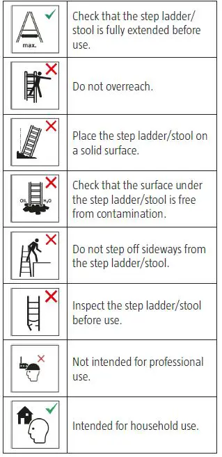 Hard Head 002328 Step Stool Instruction Fig2