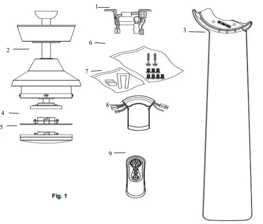 Beacon LIGHTING 210668 Airfusion Ostuni DC Ceiling Fan-fig2